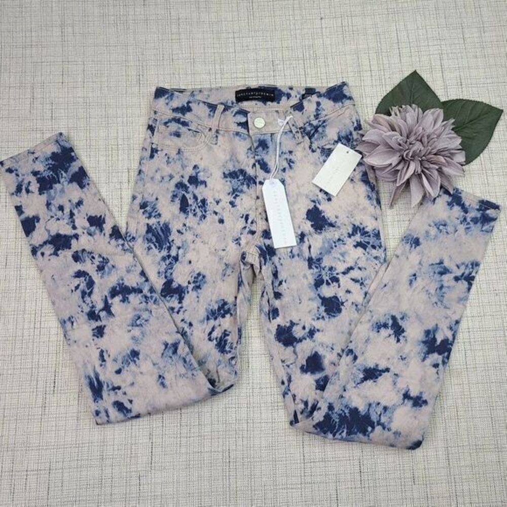 NWT Sanctuary Social Standard Tie-Dye Skinny Jeans 24